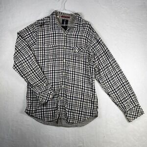Billabong Mens‎ XL Plaid Button Up Long Sleeve Shirt Casual